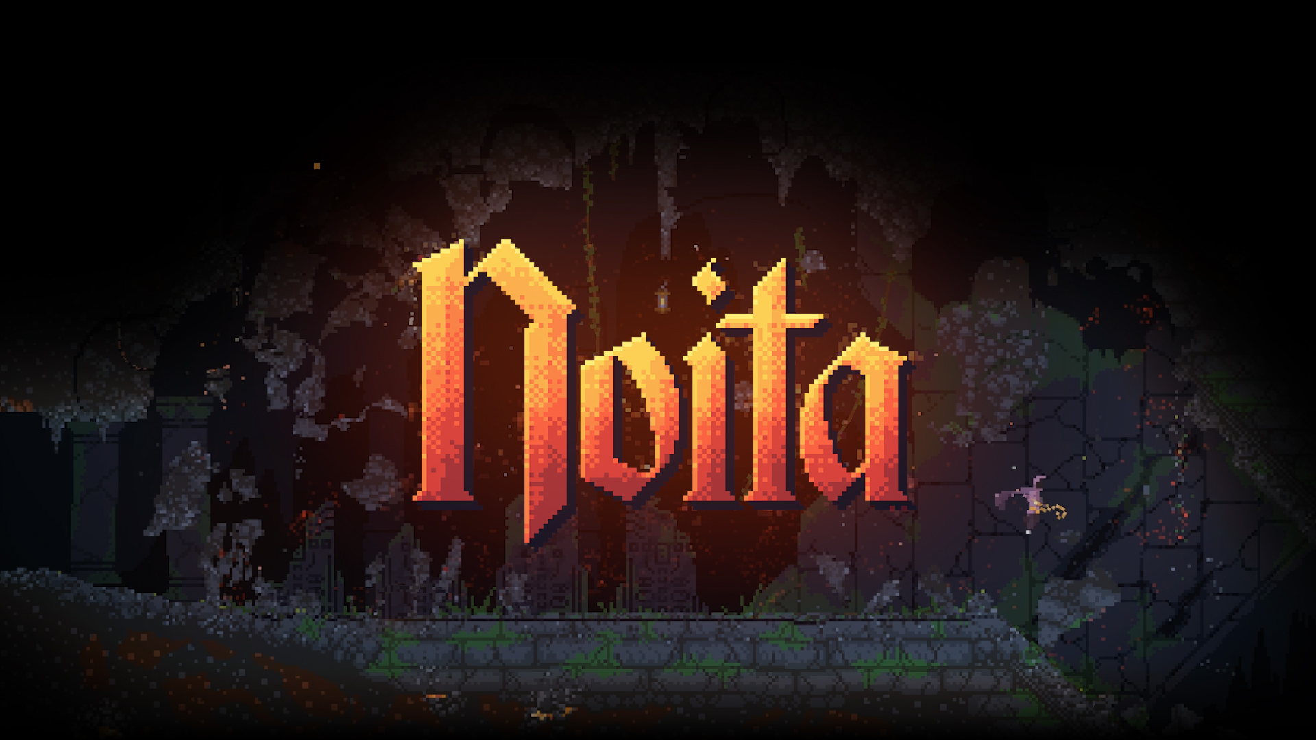 Noita - an action rogue-lite where every pixel is simulated